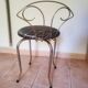 Art Deco swivel dressing table chair
