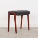 Teak footstool, Danish design, 1970s, production: Denmark