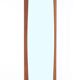Big mid-century teak mirror / Danish modern design / 1960s