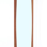 Big mid-century teak mirror / Danish modern design / 1960s