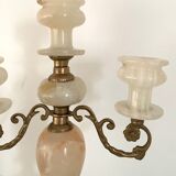 Chandelier en onyx