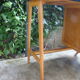 Bureau d'enfant pieds compas vintage