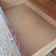 Oak chest of drawers from the 1950s.