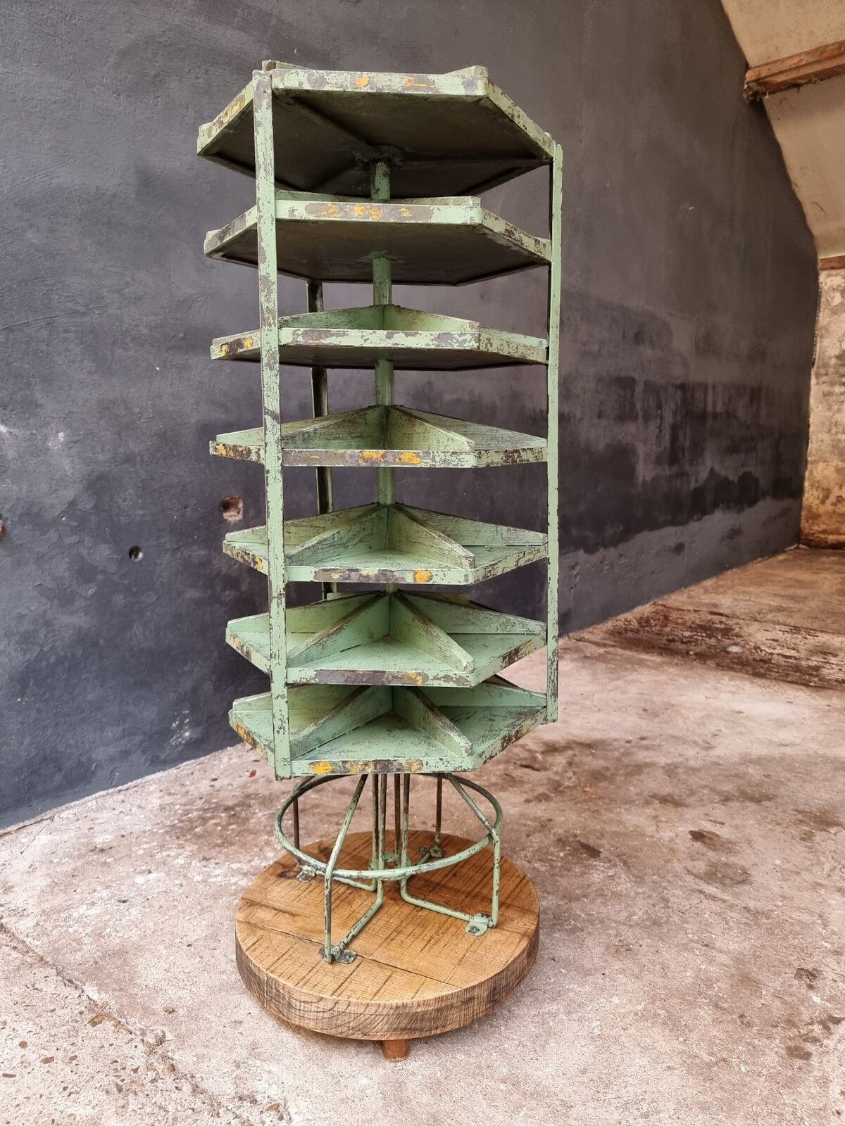 Support de stockage d'armoire de carrousel industriel du garage