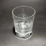 Box of eight cocktail glasses from the Daum brand