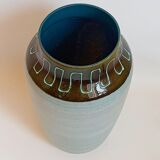 Ceramic vase west germany 70s height 50 cm