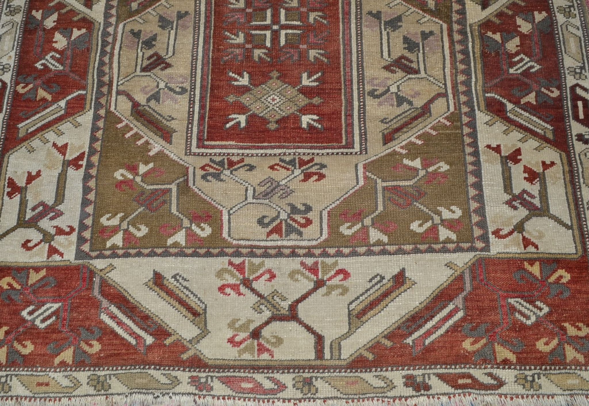 Milas carpet, 124 x 226 cm, anatolia, turkey, tied hand of time 1960