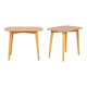 Scandinavian Modernism Oval Coffee Tables