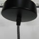 Vintage hanging lamp with aluminum shade