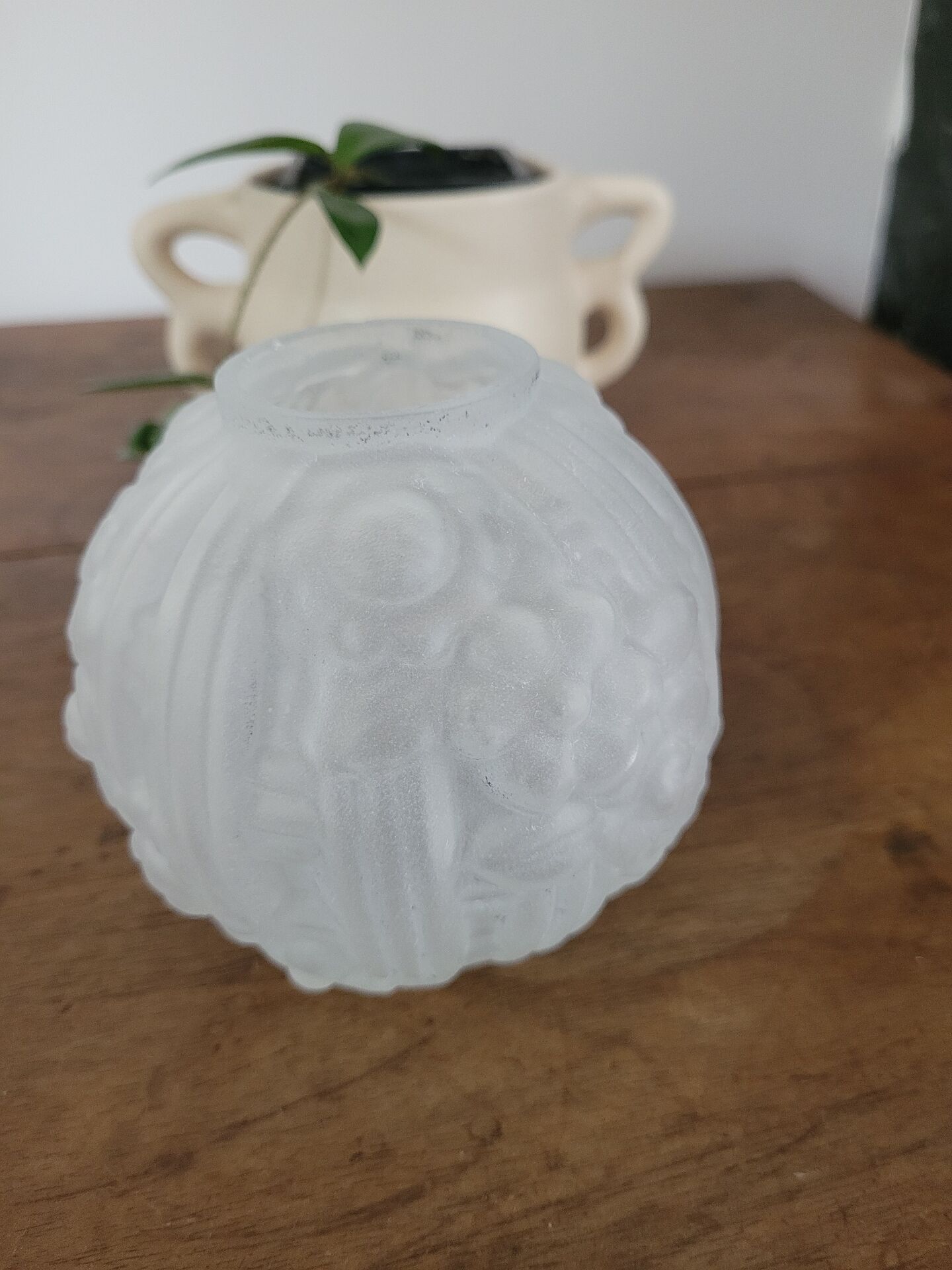 Petit vase boule art déco n°3
