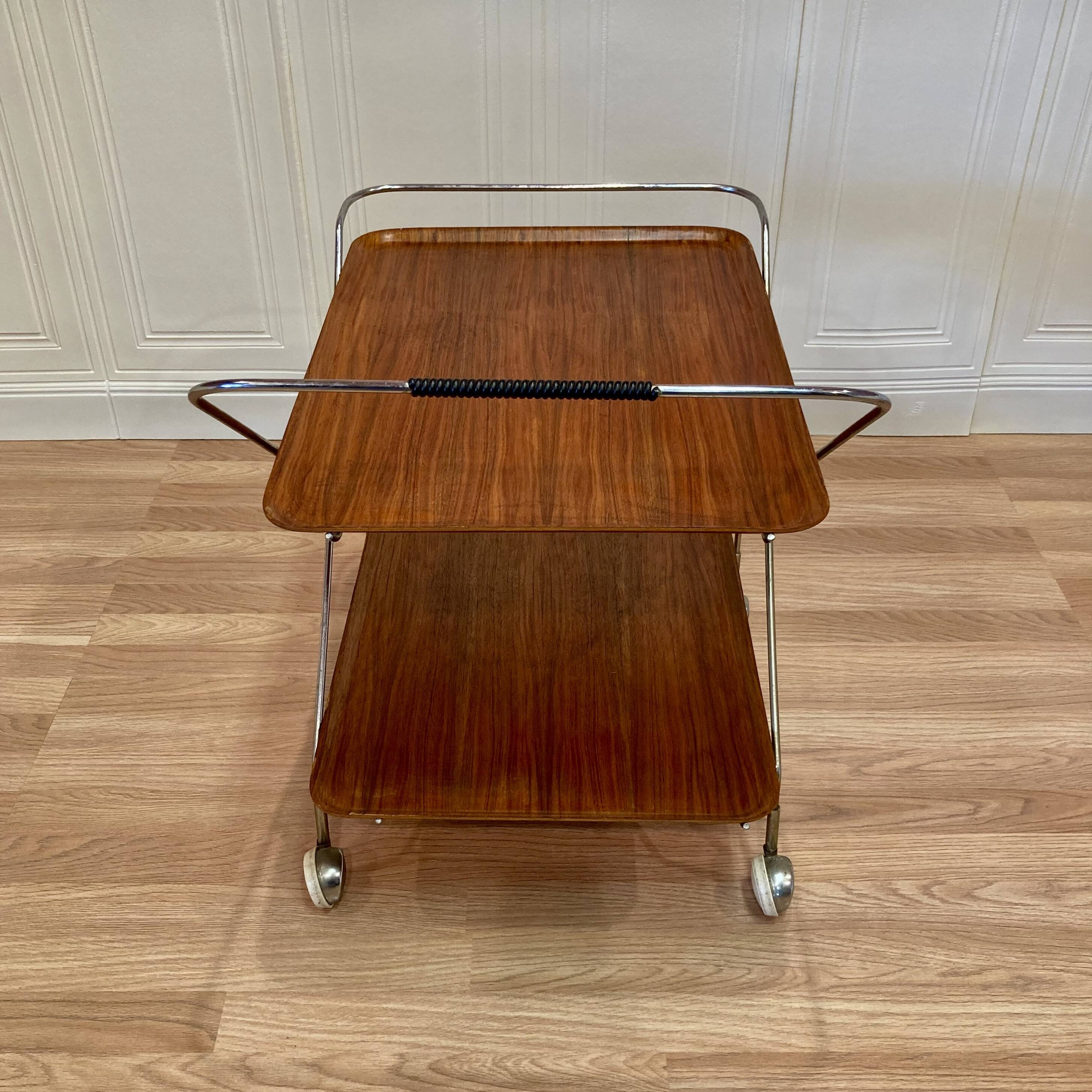 Modular dessert table "Scandinavian design Paul Nagel" 1950.