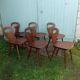 Lot de 6 chaises bistrot Baumann modèle "Fourmi"