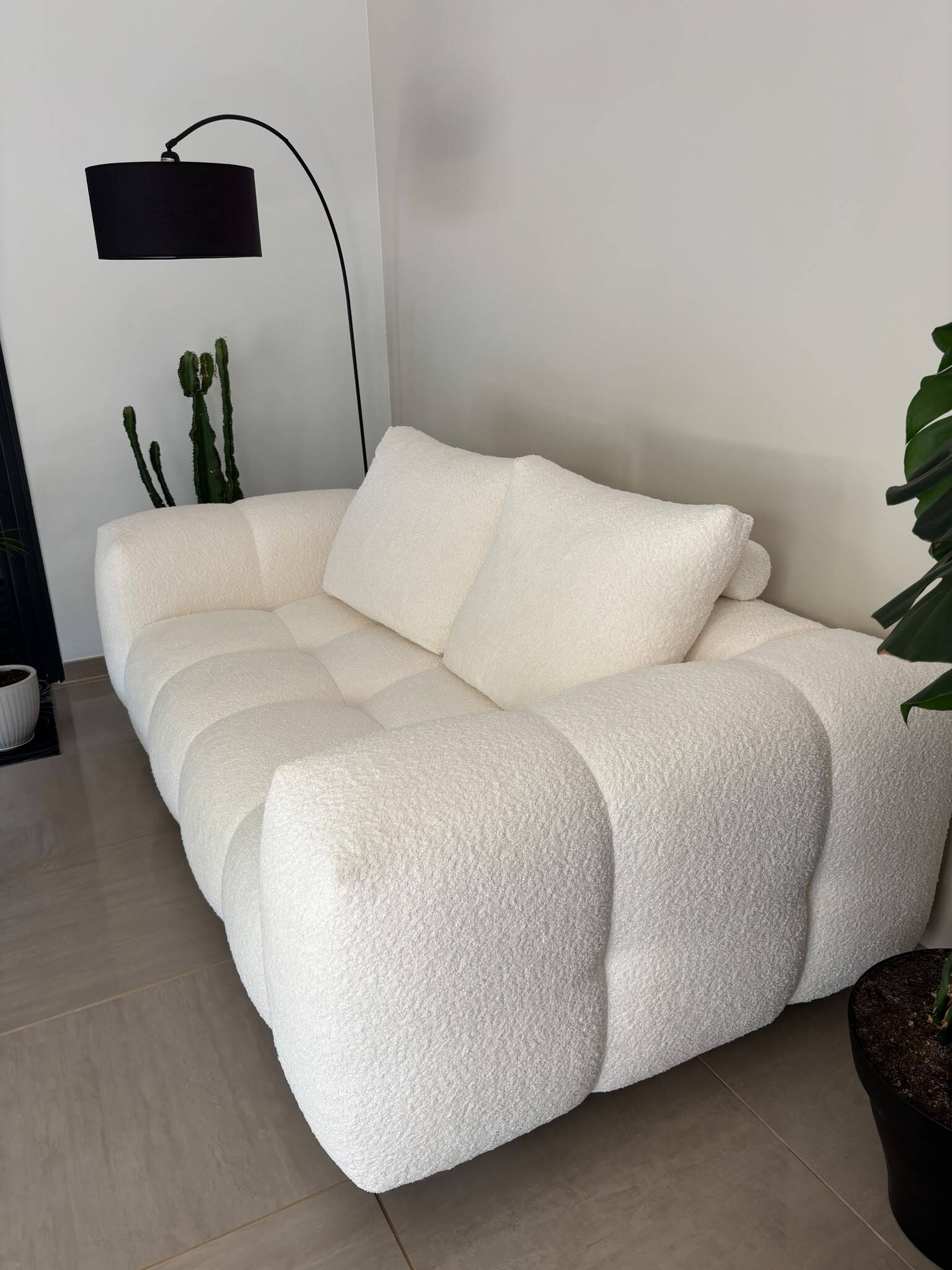 Canapé en tissu Cuir Center