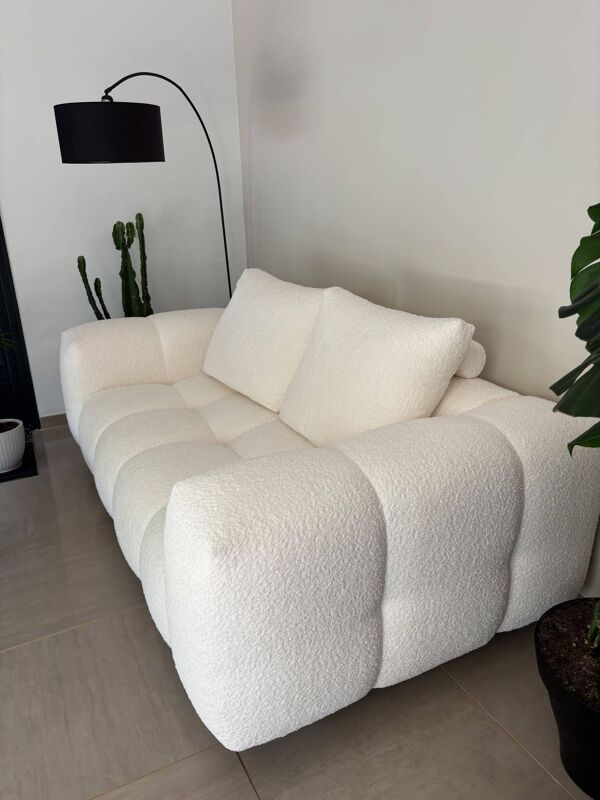 Canapé en tissu Cuir Center