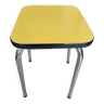 Yellow Formica stool