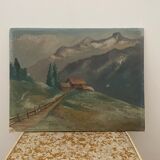 Landscape on canvas