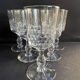 6 Verres à eau cristal soufflé et taillé – Art nouveau