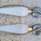 Pair of appliques, Lunel edition, vintage, Paris, 50s