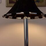 Chrome table lamp by Anna Ehrner for Ateljé Lyktan, 1970s