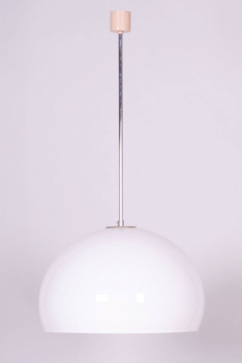 Mid-Century Chandelier in Chrome from Meblo, Italy, 1970s