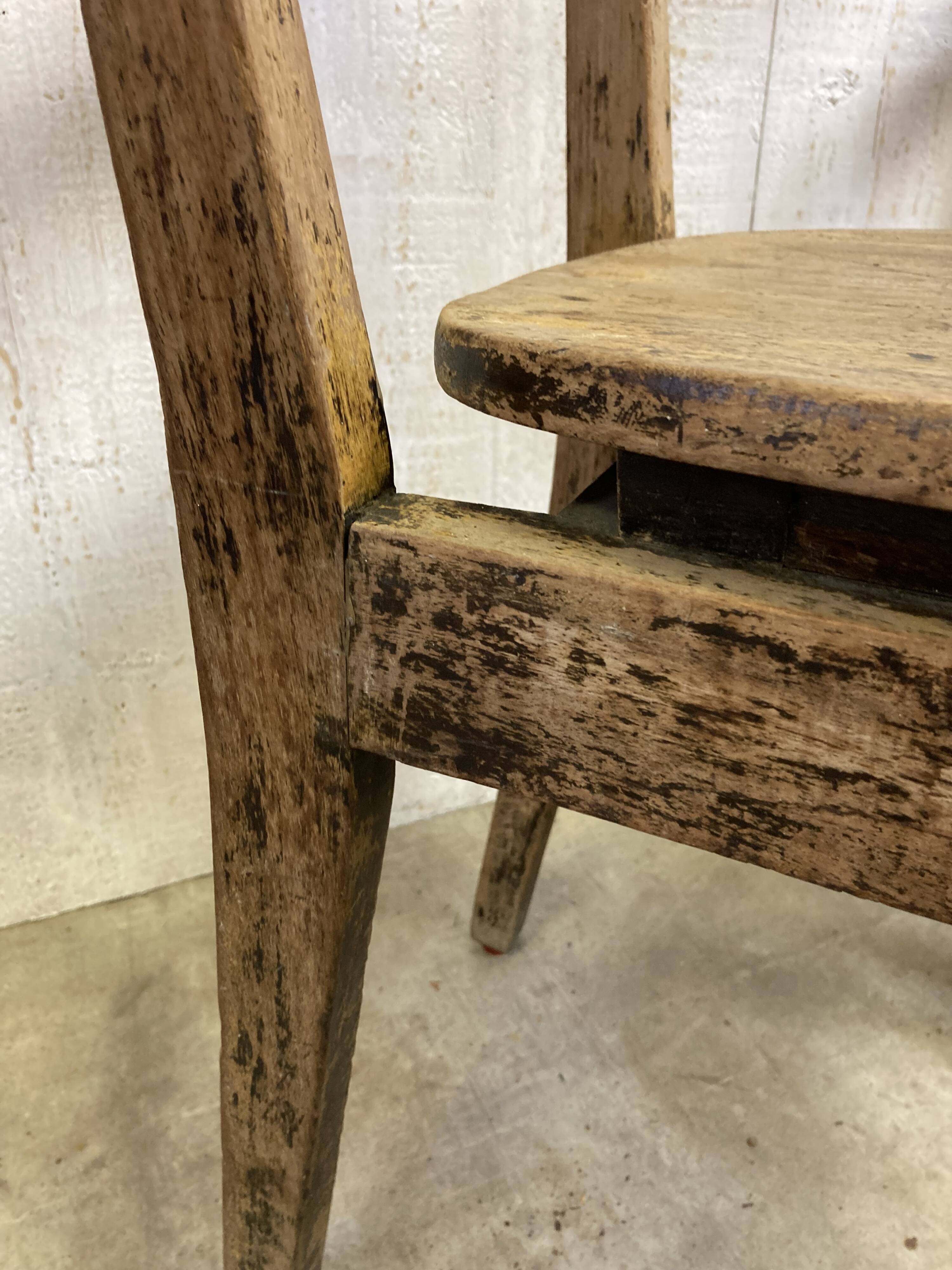 Series of 3 "taberna" chairs