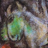 Marc CHAGALL: The violinist above the city - Original vintage poster signed