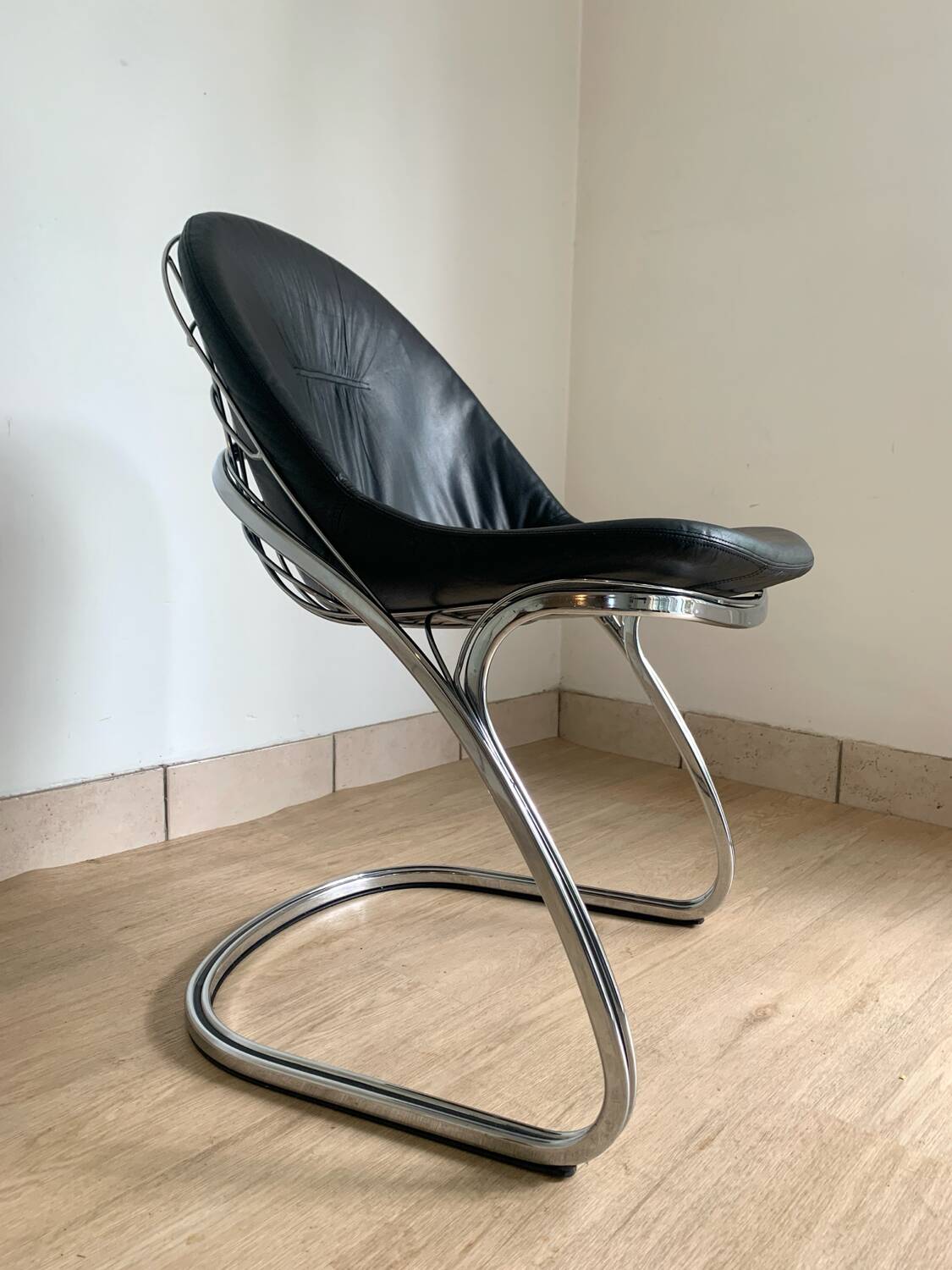 Series of 4 vintage chairs by Gastone Rinaldi model Pascale