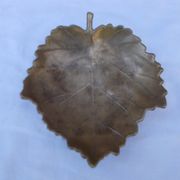 Brass leaf catchall