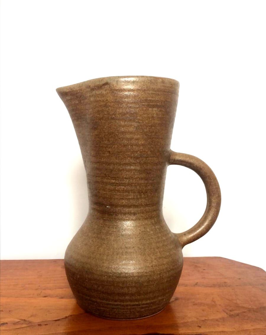 Pitcher in modernist sandstone, 1960