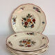 Set of 6 flat plates Sarreguemines
