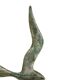 Mid Century Brass Seagull Bird Wall Decoration 35cm