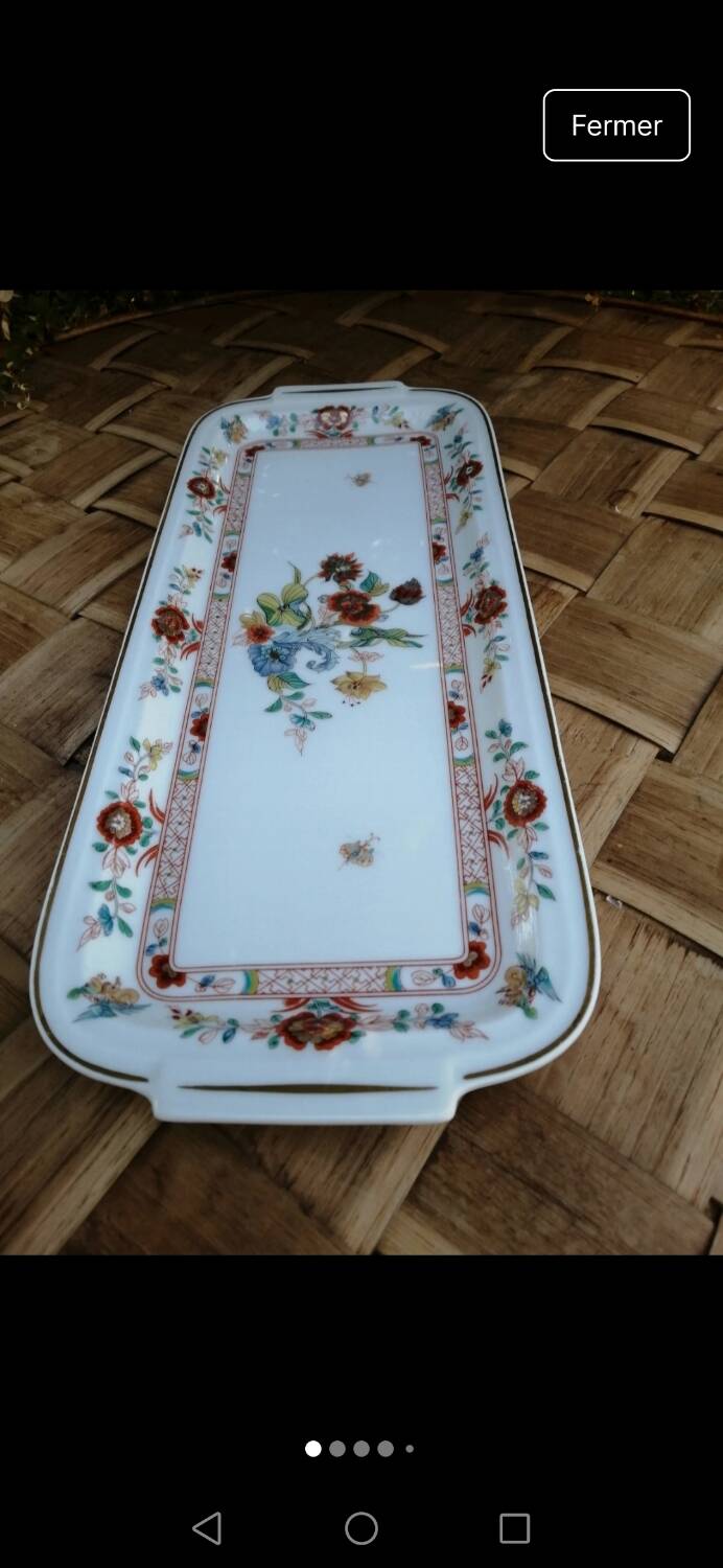 Haviland cake dish