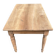 Petite table de ferme compacte 108x70cm décapée style campagne chic