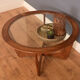G plan fresco teak & glass astro coffee table