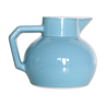 Blue water pitcher, plain, 1960s