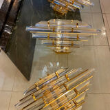 3 Venini wall lamps verre murano , Italy