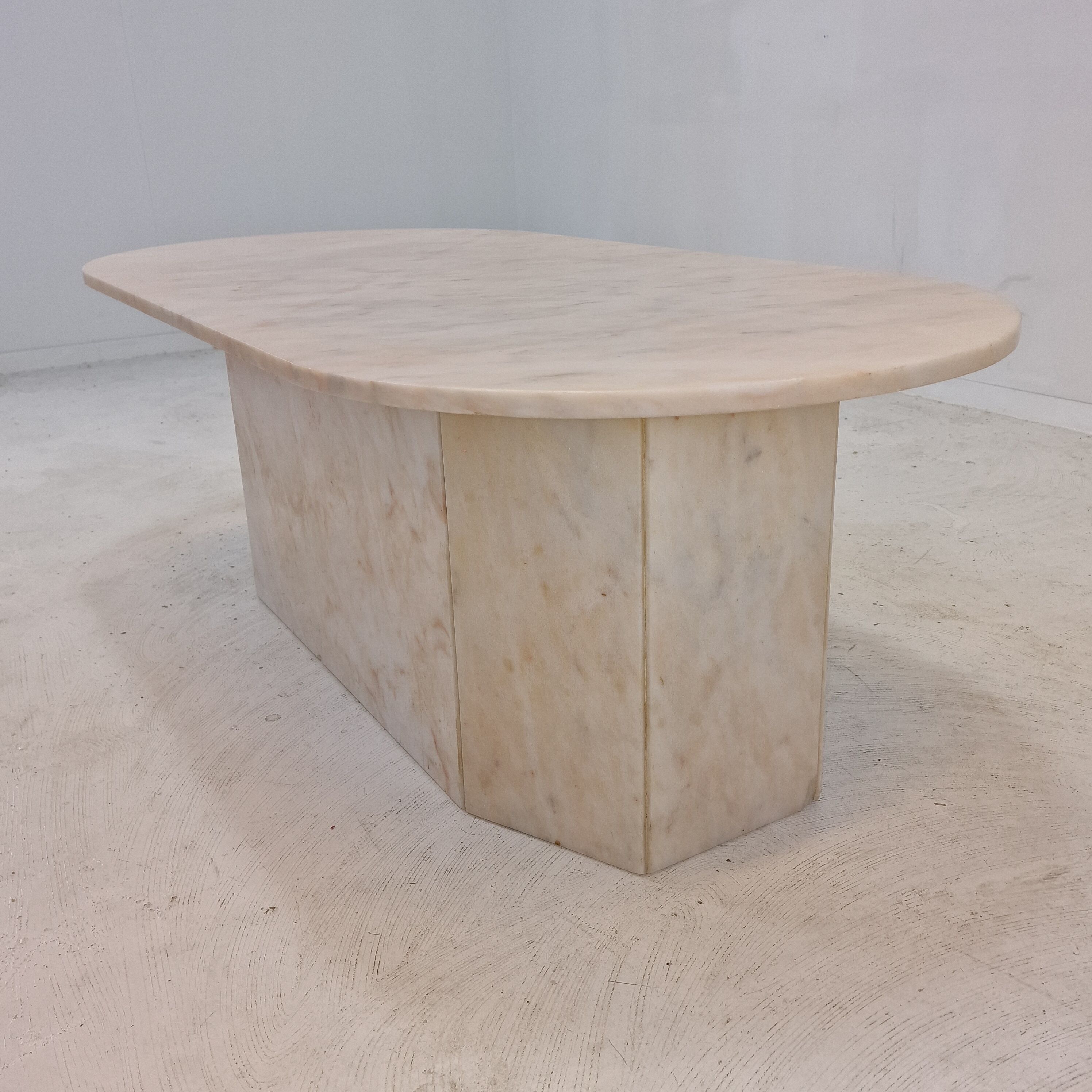 Italian marble coffee table 1980s