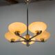 Functionalist / Art Deco Chandelier, 1930, Restored