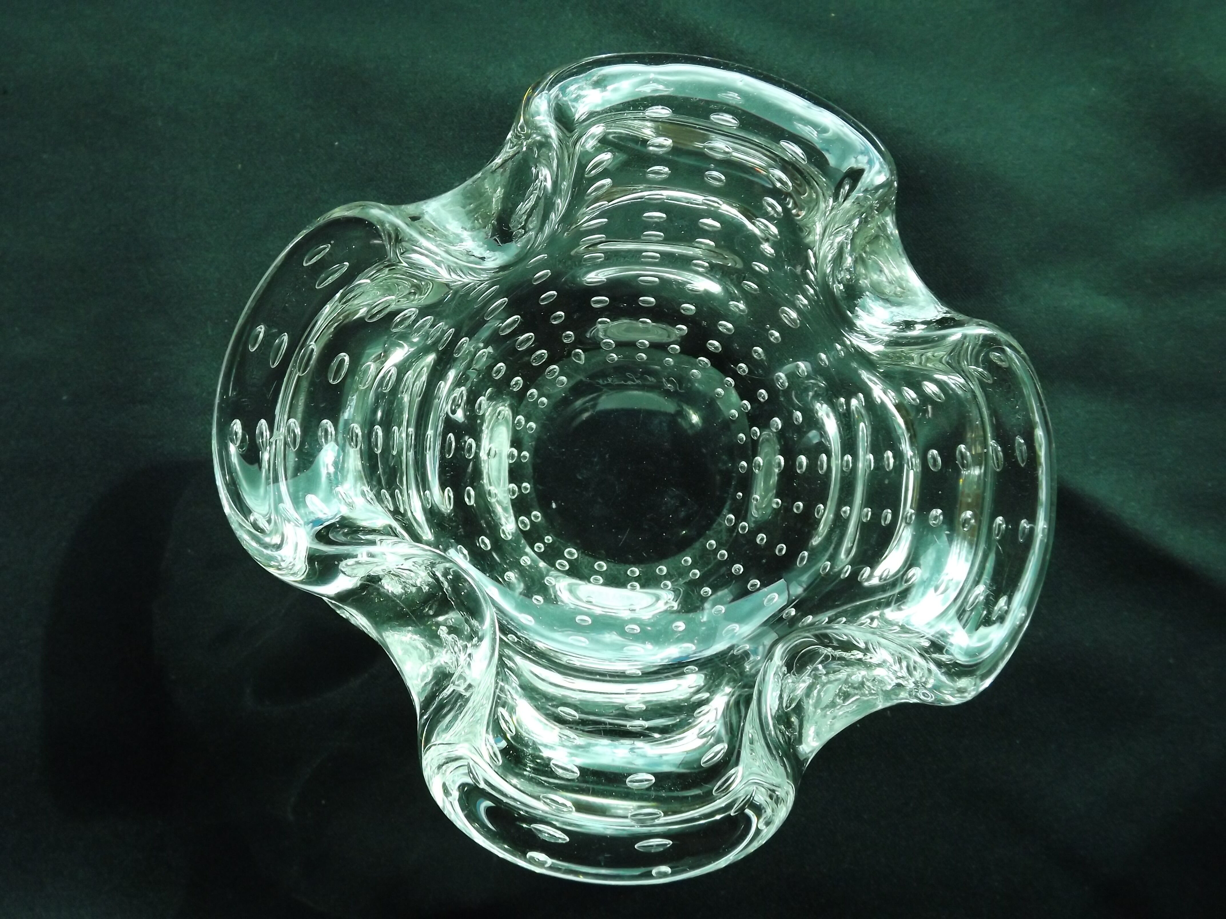 Val St Lambert ashtray