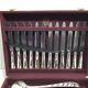 SFAM - Cutlery set 49 pieces Art Deco Silver Metal