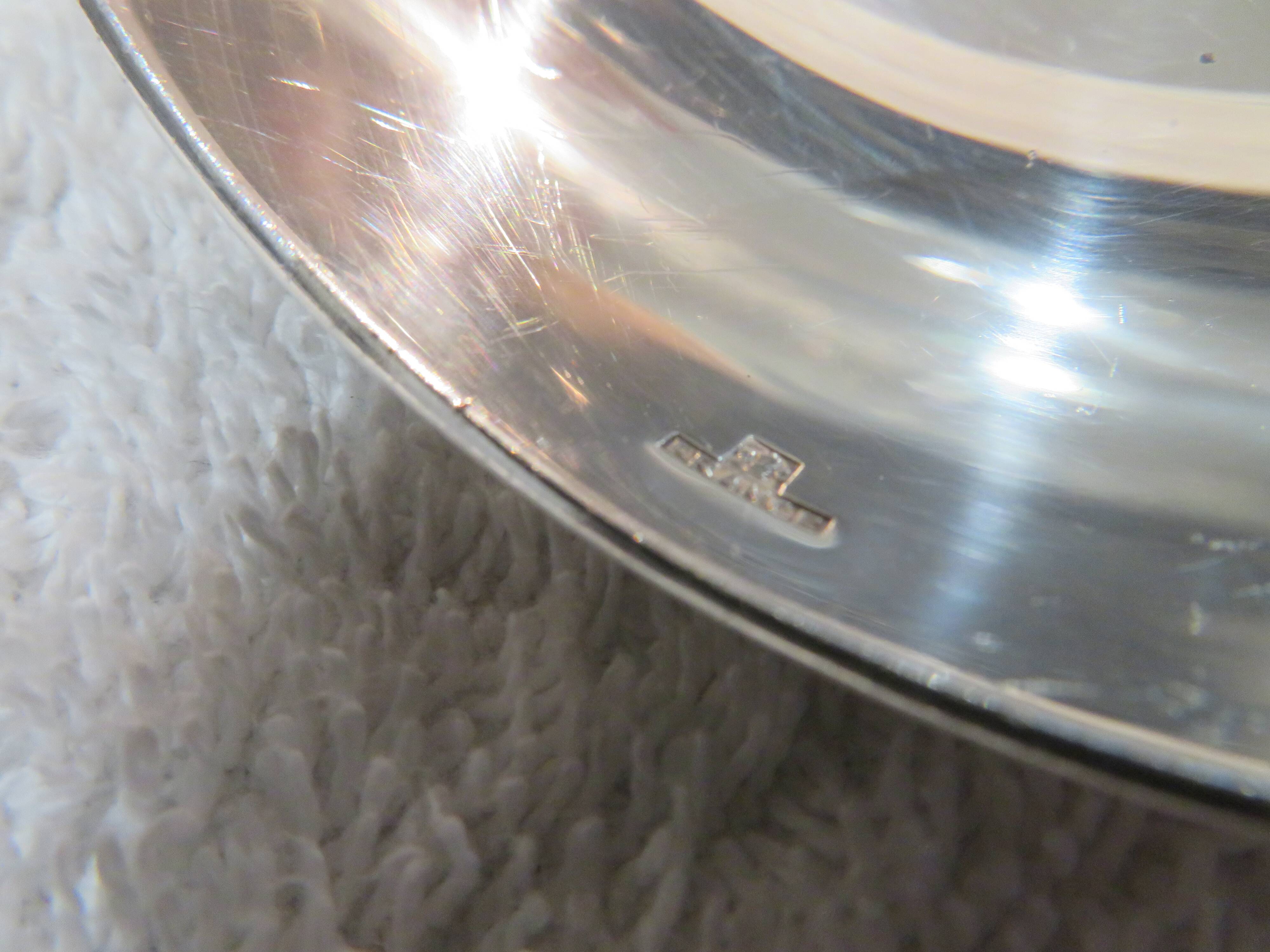 Christofle America silver plated soup ladle, 32.3cm