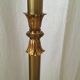 Louis XVI-style halogen lamppost in bronze and brass Lucien GAU