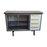 Steel sideboard in a Strafor row around 1960