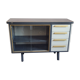 Steel sideboard in a Strafor row around 1960