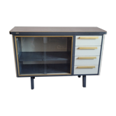 Steel sideboard in a Strafor row around 1960