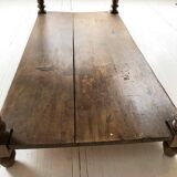 Artist studio oak draper table