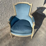 Fauteuil style bergère