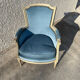 Fauteuil style bergère
