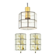 Set of Mid-Century Pendant & 2 Wall Lights from Limburg, Germany, 1960s