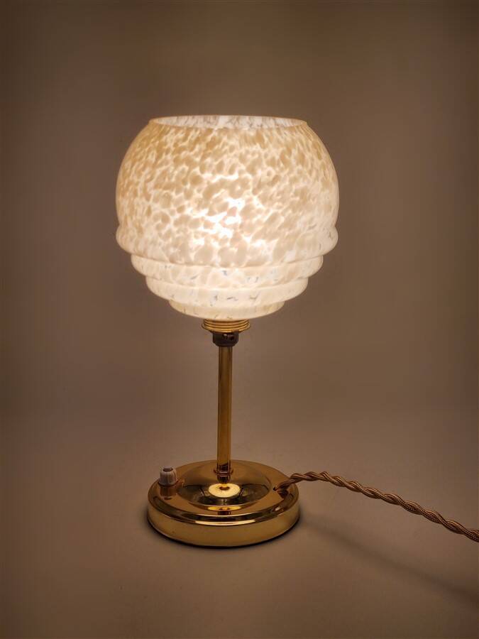 Clichy glass lamp